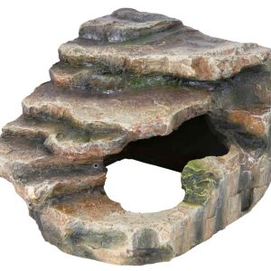 Trixie Corner Rock With Cave And Platform - 16 Ã— 12 Ã— 15 Cm